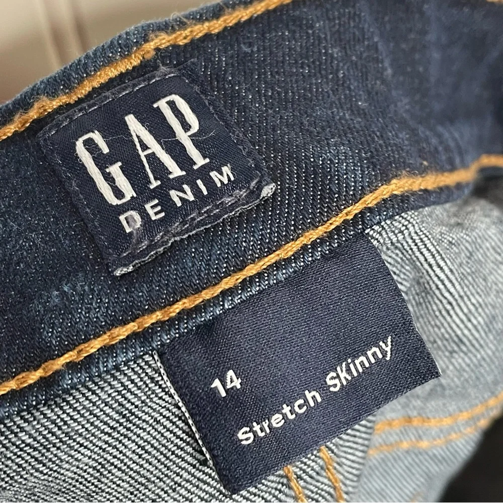 GAP Denim Stretch Skinny Indigo Jeans